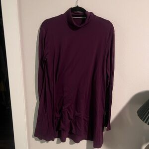 Susana Monaco Turtleneck Tunic in Chianti SZ M